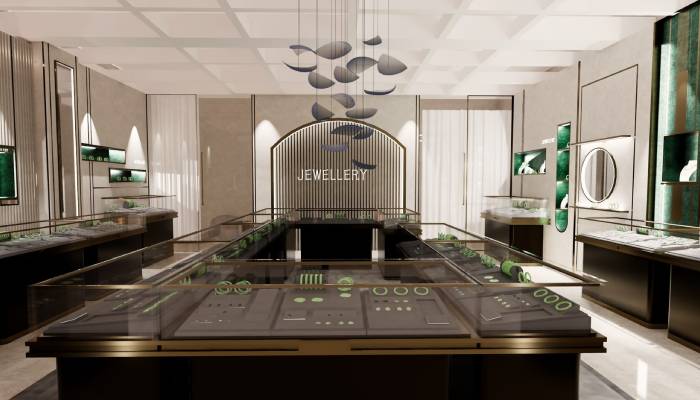 جدیدترین مدل های دکور جواهرفروشی