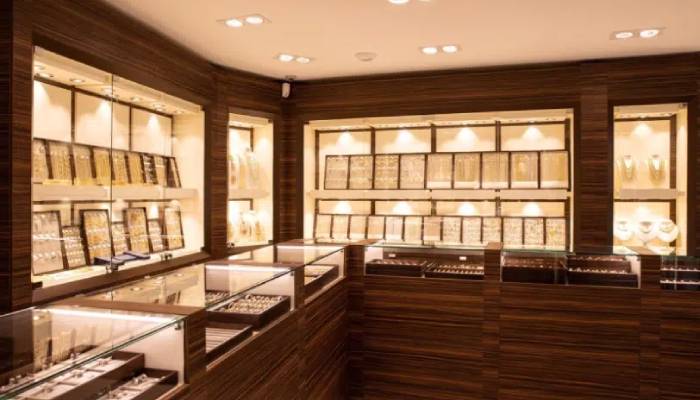 ویترین طلافروشی سبک روستیک