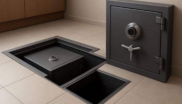 تفاوت گاوصندوق آسانسوری و زیرویترینی