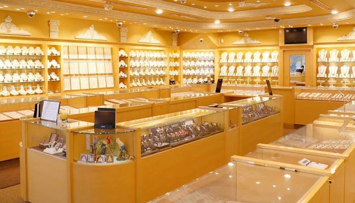 طراحی و راه اندازی مغازه طلافروشی کوچک