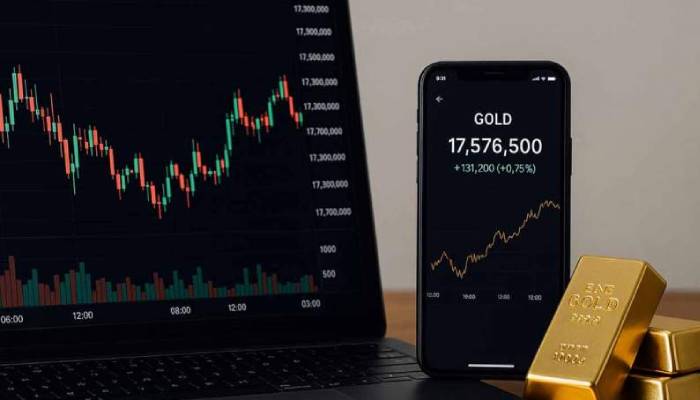 نوسان گیری طلای آب شده