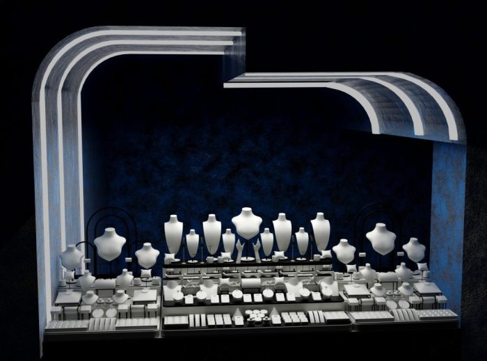 دکوراسیون طلافروشی
