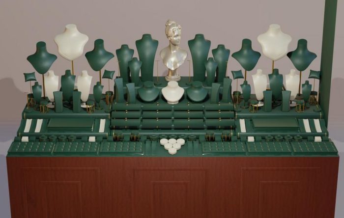 دکوراسیون طلافروشی