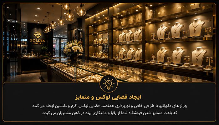 کدام ترکیب رنگ برای ویترین طلافروشی مناسب است؟
