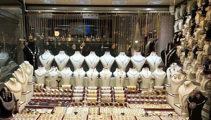 ضخامت قاب ویترین طلافروشی