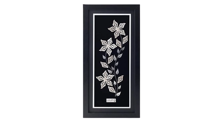 قاب گل نقره